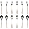 Bergner Munich 12PC Dessert Cutlery Set Silver